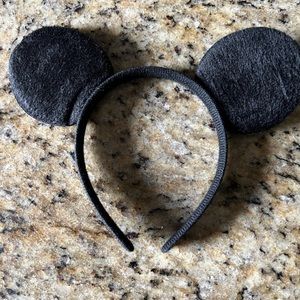 All Black Mickey Mouse Ears